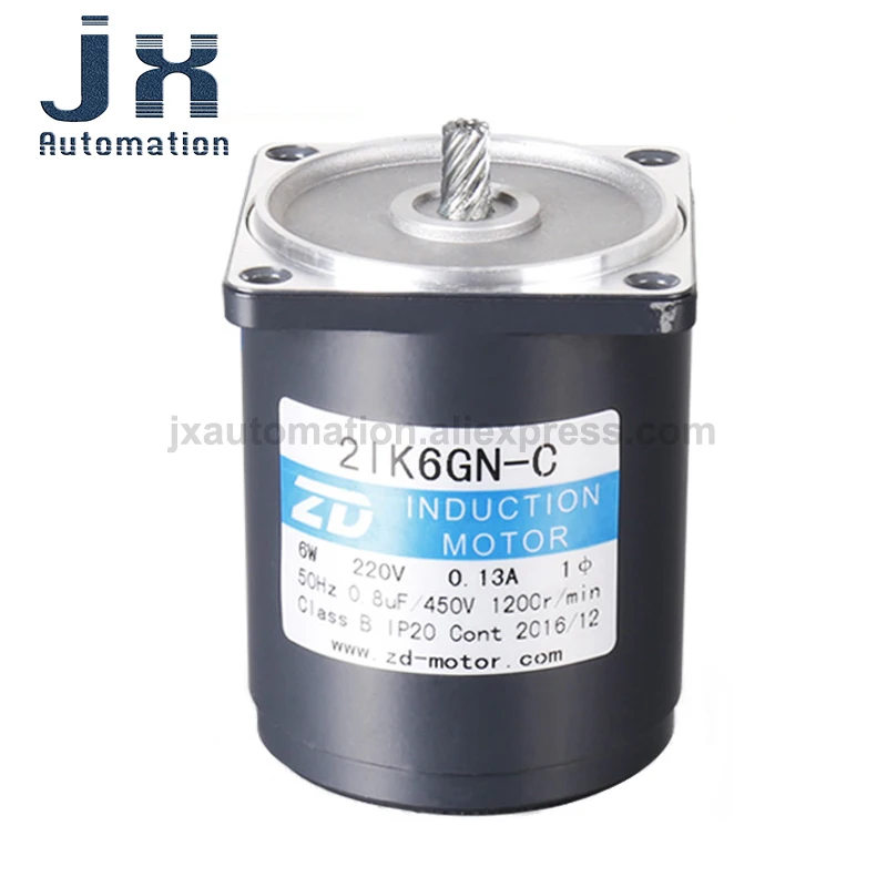 Индукционный двигатель переменного тока ZD 6 Вт 220 В 2IK6GN-C скоростной 2IK6RGN-C с