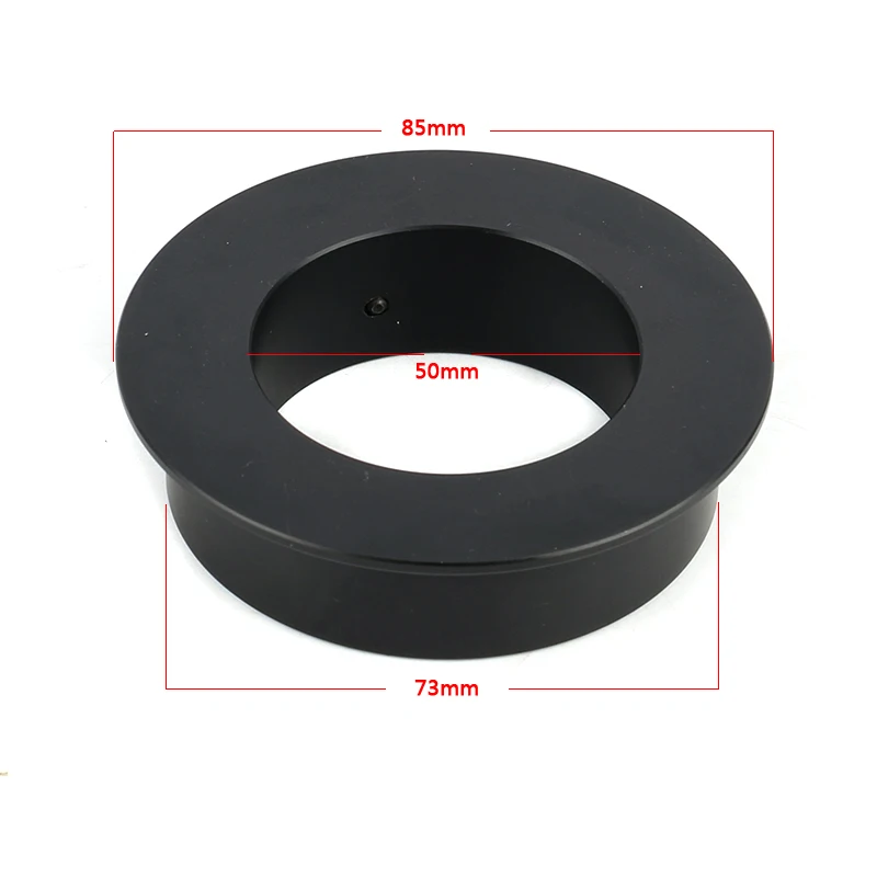 

Stereo Microscope 76mm to 50mm Ring Adapter For 300X 180X C mount Lens Video Microscope Camera For 76mm Adjustment Bracket