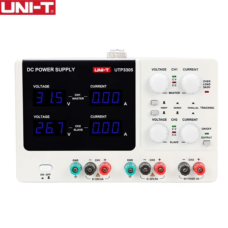 UNI-T UTP3303 Высокоточный Программируемый Регулируемый цифровой источник питания