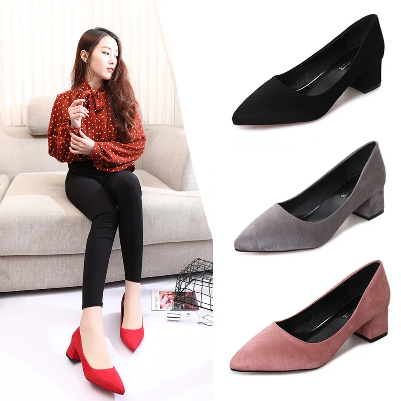 Пикантные женские туфли лодочки дамские свадебные На высоких толстых каблуках