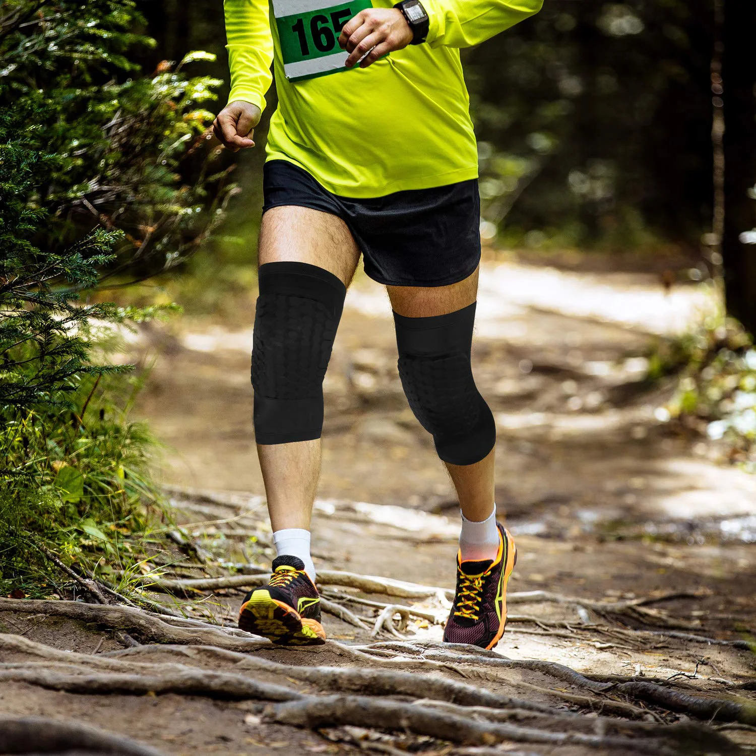 

1Pcs Knee Pads, Basketball Baseball Knee Brace Knee Support, Collision Avoidance Kneepad Compression Knee Sleeve