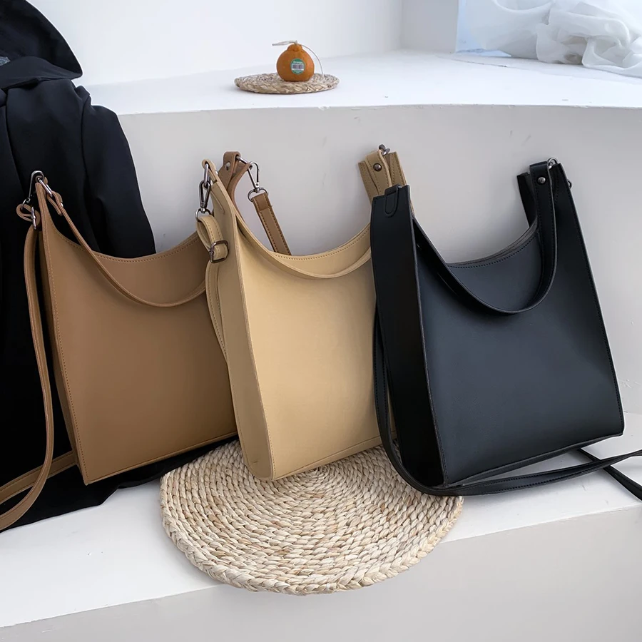 

PU Leather Shoulder Bags for Women 2021 Female Travel Crossbody Bag Women's Handbag Winter Hand Bag Casual Handbags and Purses