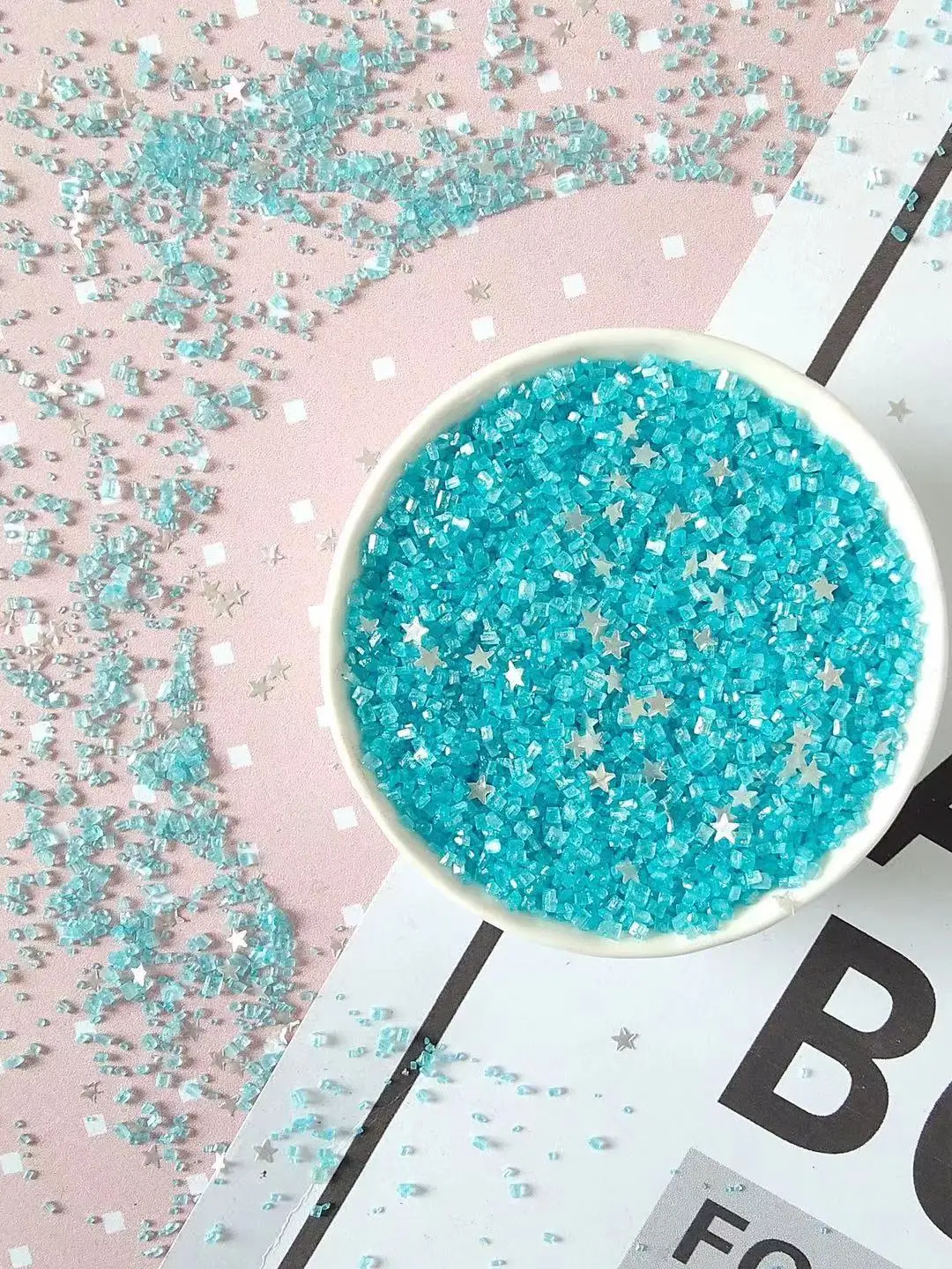 Океанский красочный съедобный блестящий конфетный печенье леденец тор мастика шоколадная украшение посыпки выпечки декор вечеринка декон.