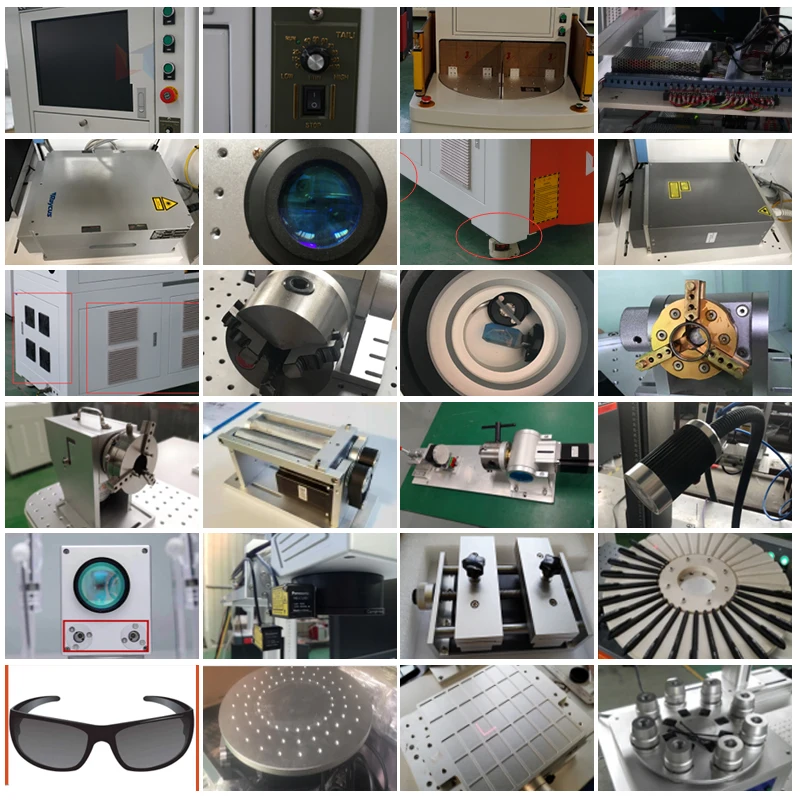 Raycus 30 вт полностью закрытые волоконно лазерные маркировочные машины для