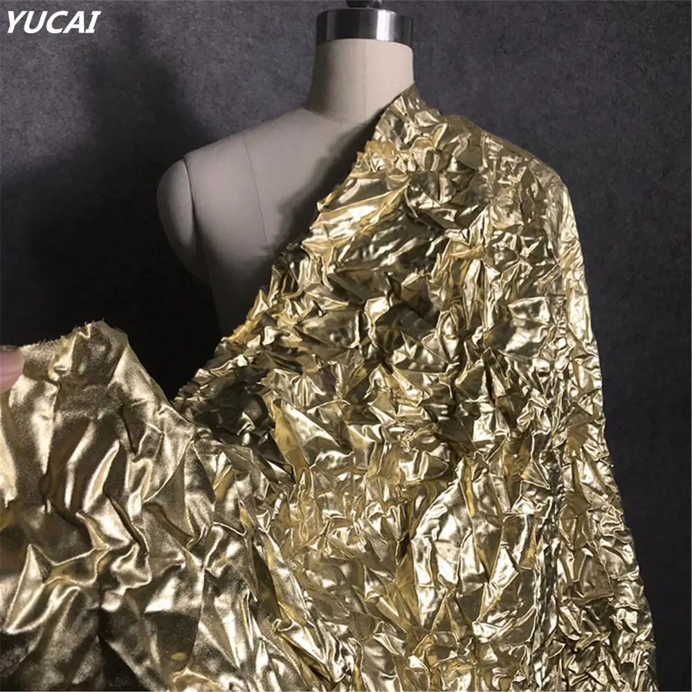 Текстурная ткань ламинирование с золотым покрытием высокотемпературные