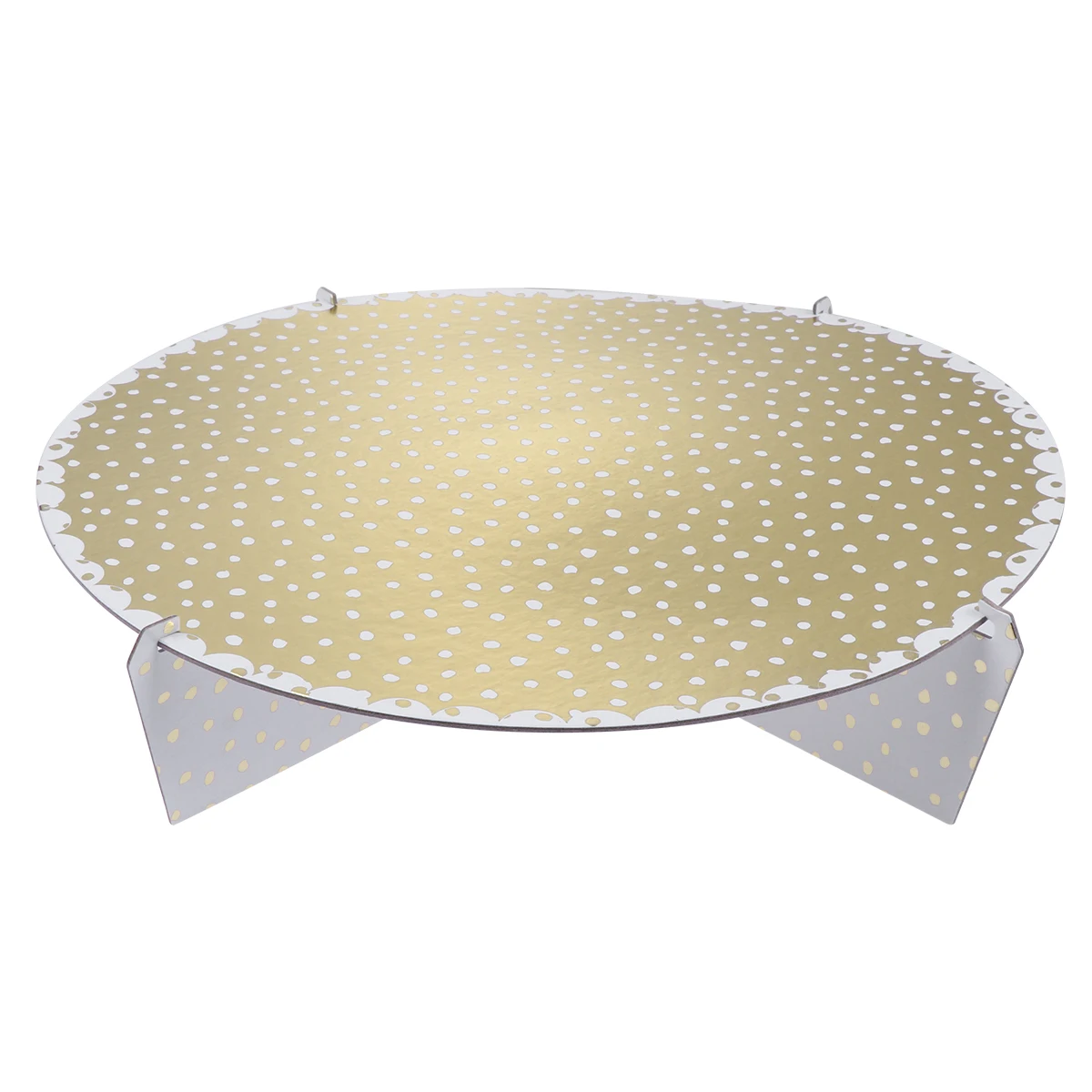 1 шт. подставка для торта с рисунком бумажный одноуровневый поднос закусок стойка