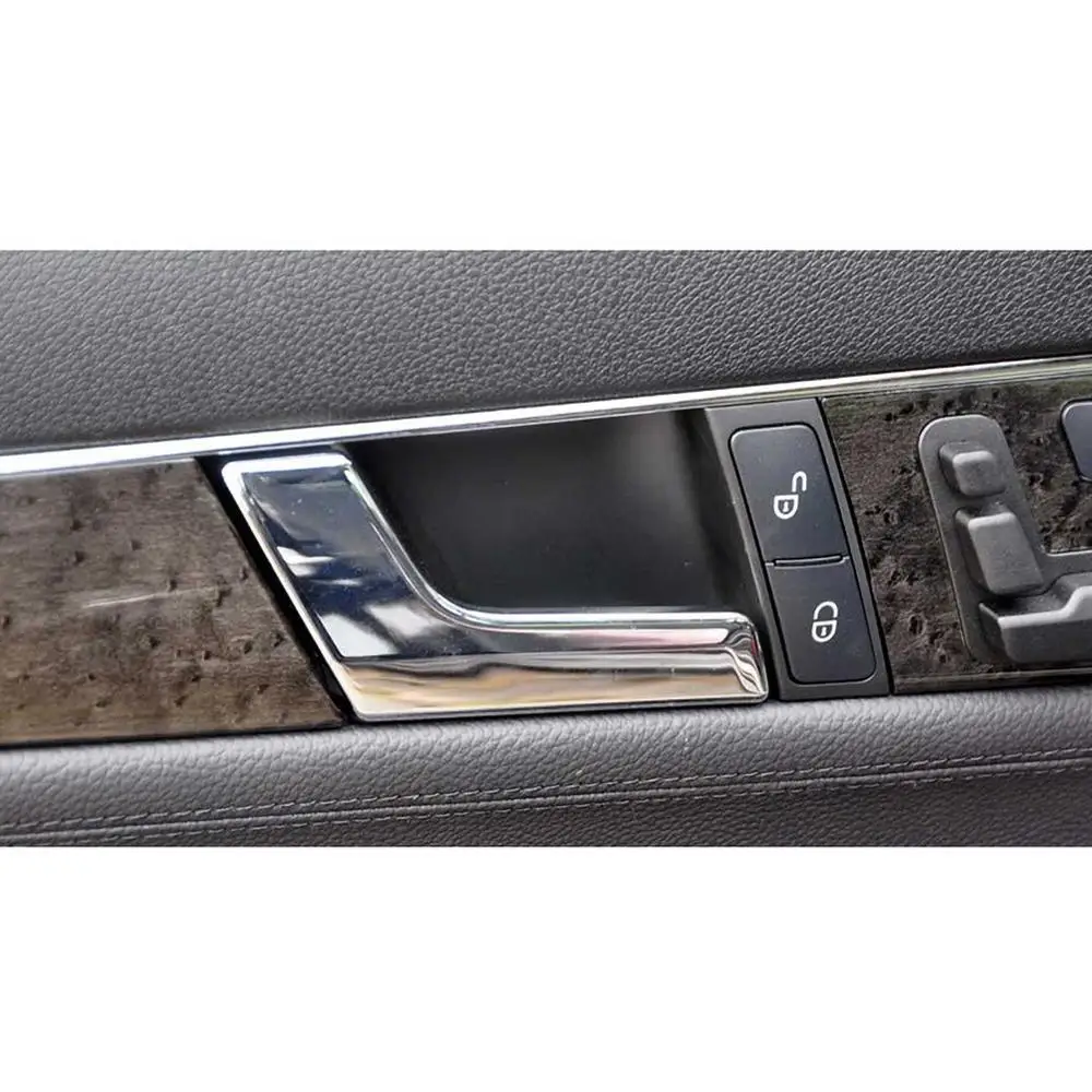 Дверные ручки для салона автомобиля Mercedes Benz C Class W204 GLK хромированные матовые