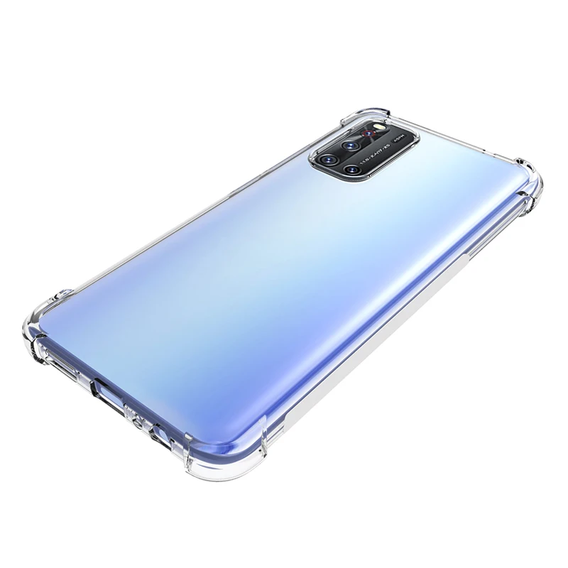 VIVO V19 Противоскользящий силиконовый мягкий чехол-накладка для ViVO X50 Pro Plus Y50 Y30