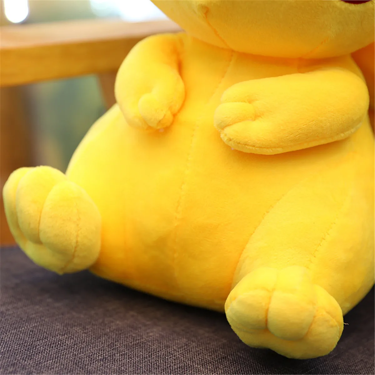 28-65 см Kawaii Pikachu плюшевые игрушки милые мягкие игрушки мультфильм Пикачу чучело животных плюшевые куклы подушка для сна детские игрушки Детский подарок
