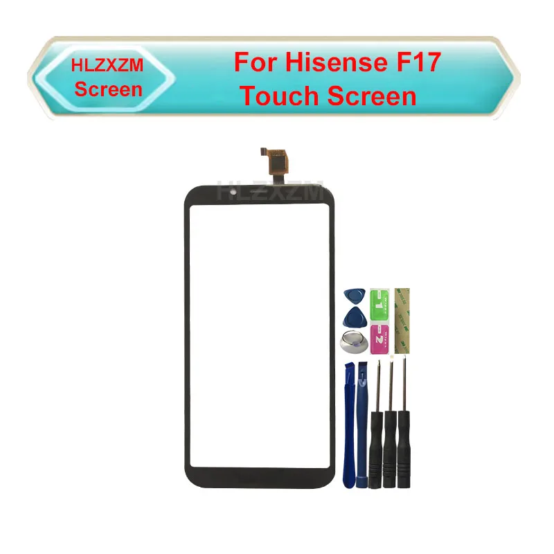 Для Hisense F17 Сенсорная панель дигитайзер передняя стеклянная линза сенсорный