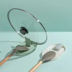 Лучший Многофункциональный половник, подставка для ложки, организатор утвари, держатель для кухонной лопатки стеллажей, подставка для хранения крышки кастрюли, кухонная полка для хранения