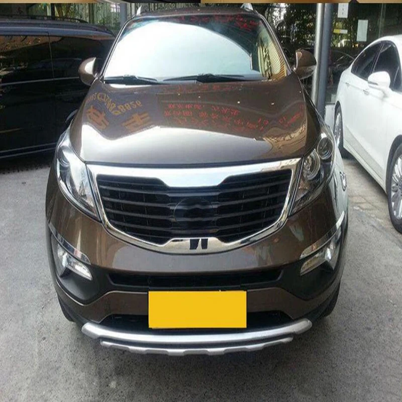 Передний и задний бампер из АБС пластика для автомобилей SUV 2 шт. подходит Kia Sportage