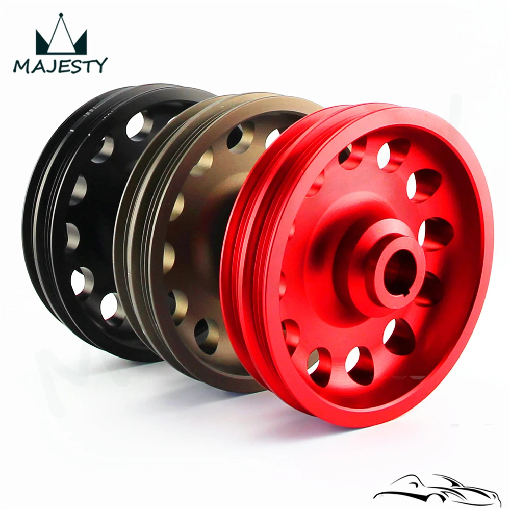 Гоночный Светильник Алюминиевый шкив коленчатого вала OEM размер для 96 00 C ** ivic SOHC