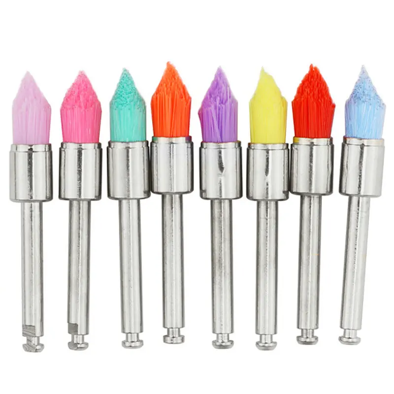 100 шт. новая нейлоновая щетка для полировки зубов