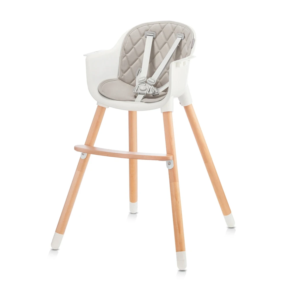 Feeding chair Kinderkraft Sienna Mother Kids Baby Furniture Highchairs Child Children's 2 in 1 Up to 20 kg 5-point seat belts with adjustment