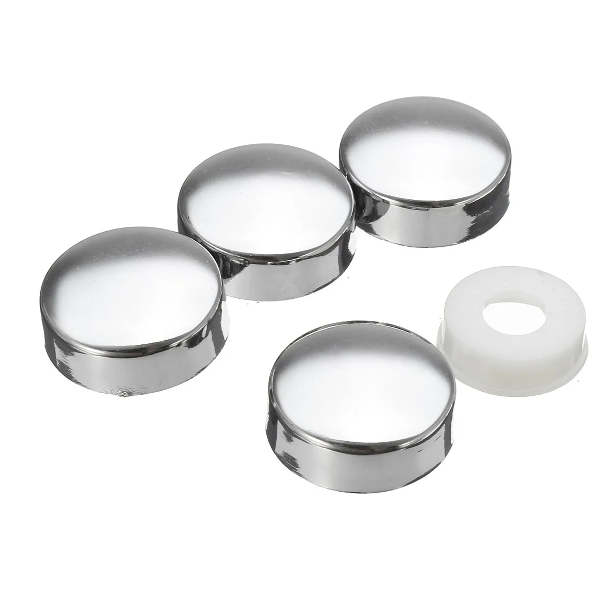 Hot Sale 4pcs/Set Car Truck Van License Plate Frame Screw Cap Bolt Caps Covers Kit | Автомобили и мотоциклы