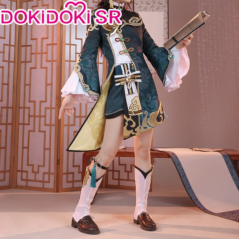 

PRE-SALE DokiDoki-SR Game Genshin Impact Cosplay Xingqiu костюм Xing Qiu Genshin Impact Косплей Хэллоуин