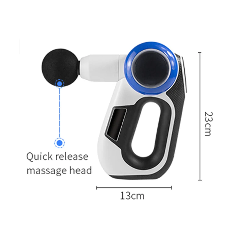 

Massage Gun Percussion Therapy Booster High Frequency Sport Professional Body Massager Muscle Relaxation Pain Relief Slim Shap