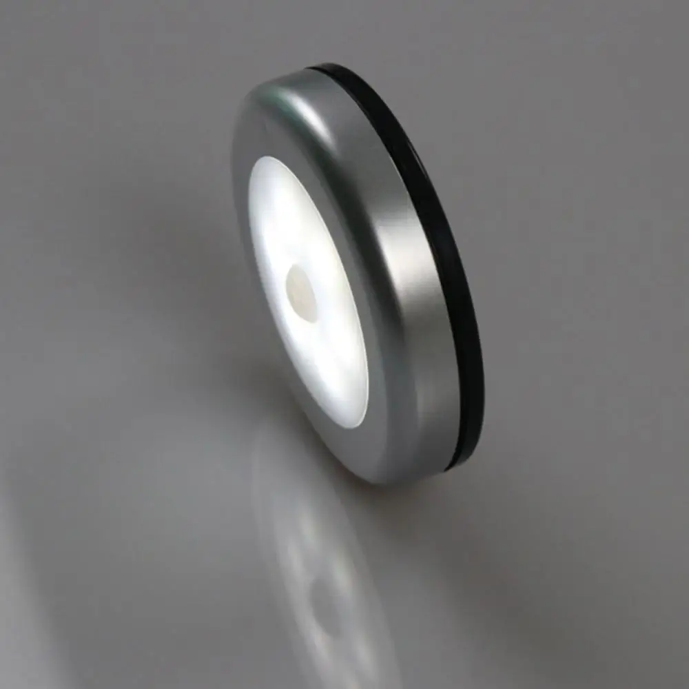 

4pcs 6 LED PIR Motion Sensor Night Night Induction led Lamp Bedroom Closet Corridor Cabinet Kitchen Stairs Hallway Toile Light
