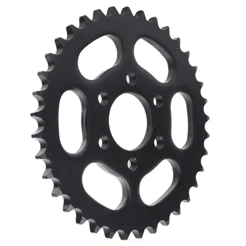 

Durable 428 37 Teeth 6Pcs Holes Steel Rear Sprocket Electric Bicycle Scooter Replacement Part E-bike Motor