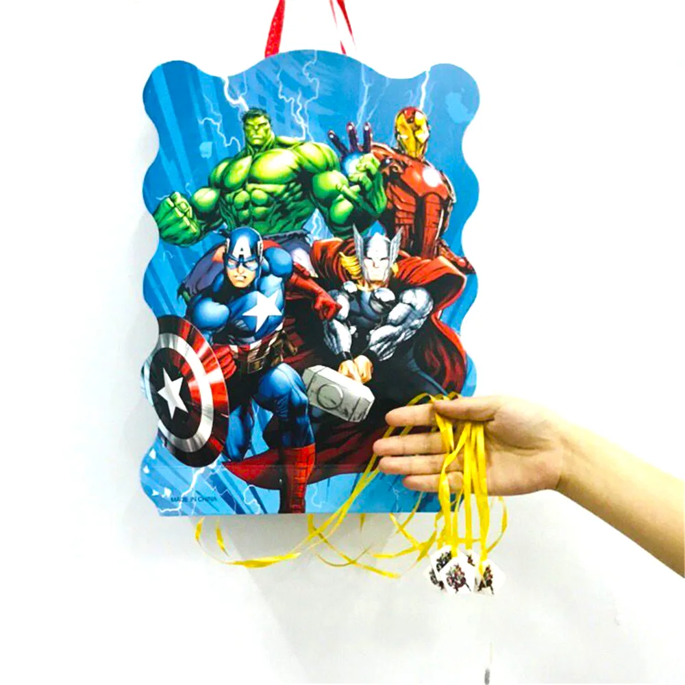 40-30cm-avenger-party-supplies-paper-pinata-disposable-cartoon-theme-baby-shower-kids-birthday-superhero-party-decoration-favor