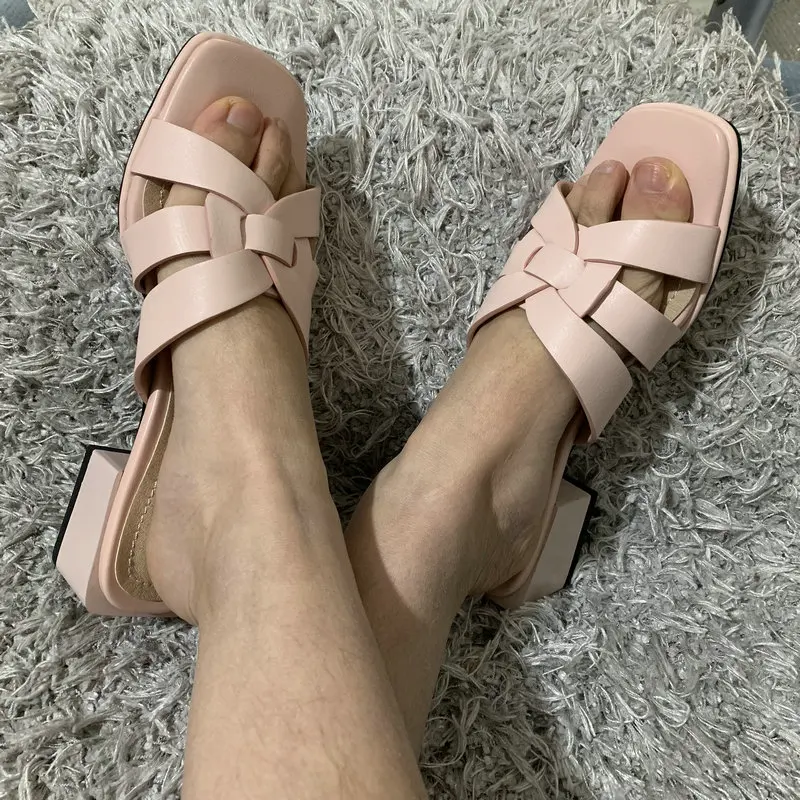 Женские босоножки из искусственной кожи повседневные Босоножки с открытым