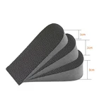 Невидимая стелька для увеличения высоты, унисекс, черная обувная стелька на каблуке, стельки для ног, для женщин, мужчин, унисекс, качественные стельки для обуви