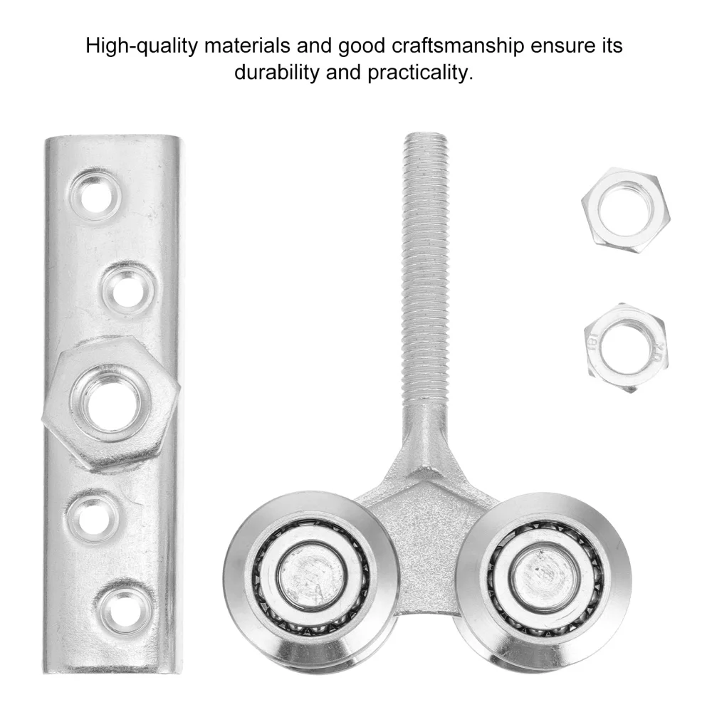 

1pc Practical Door Sliding Wheel Home Wood Door Roller Steel Door Pulley