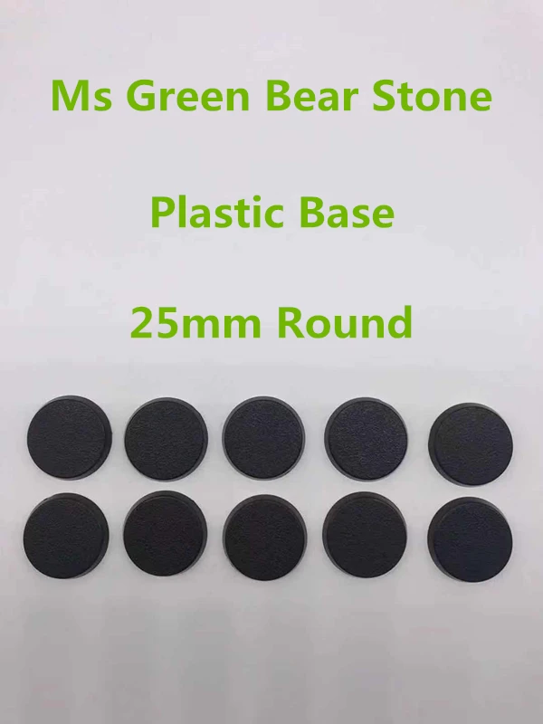 Пластиковая модельная основа GBS круглое основание 25 мм|Аксессуары для