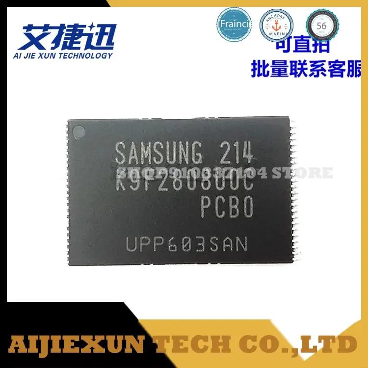 5 шт./лот K9F2808U0C-PCB0 16 Мб NAND FLASH Memory IC CHIPS новые и оригинальные | Электроника
