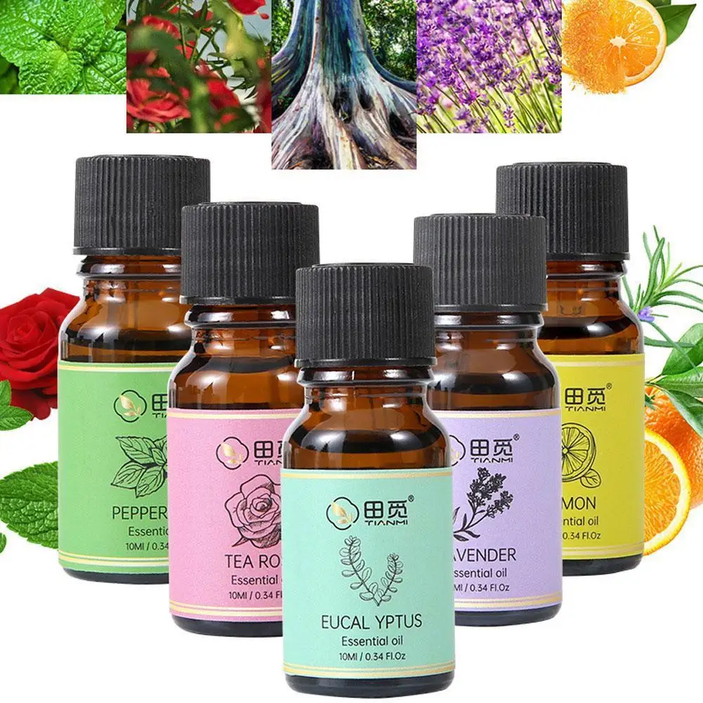 

10ML Essential Oil Pure Botanical Massage Oil To Relax And Scrape Therapy Spa To Improve Sleep And Body Skin Care Relieve Mental