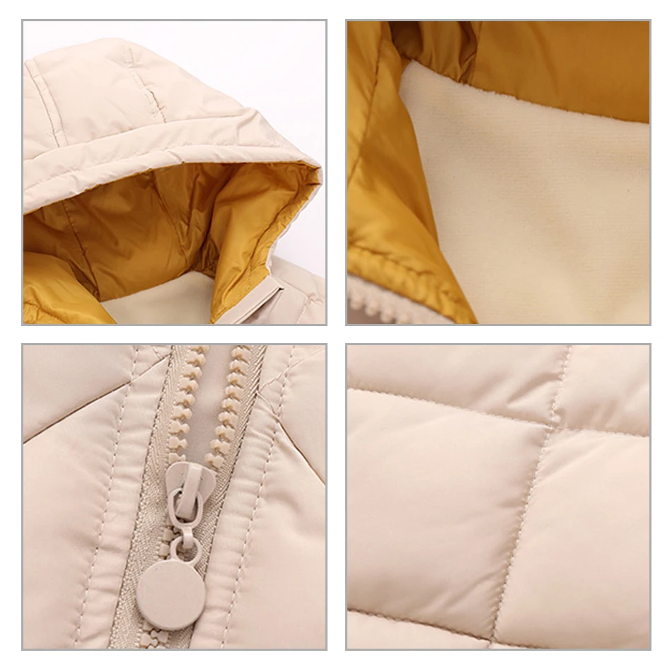 Детская куртка с капюшоном на возраст 2 8 лет|Пуховики и парки| |