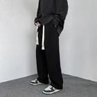 Брюки LEGIBLE мужские вельветовые, повседневные свободные прямые штаны с широкими штанинами, весна-осень 2022