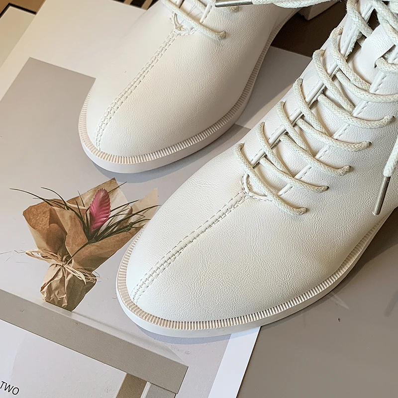 Женская обувь Прямая поставка Осенняя женские черные ботинки челси без шнуровки