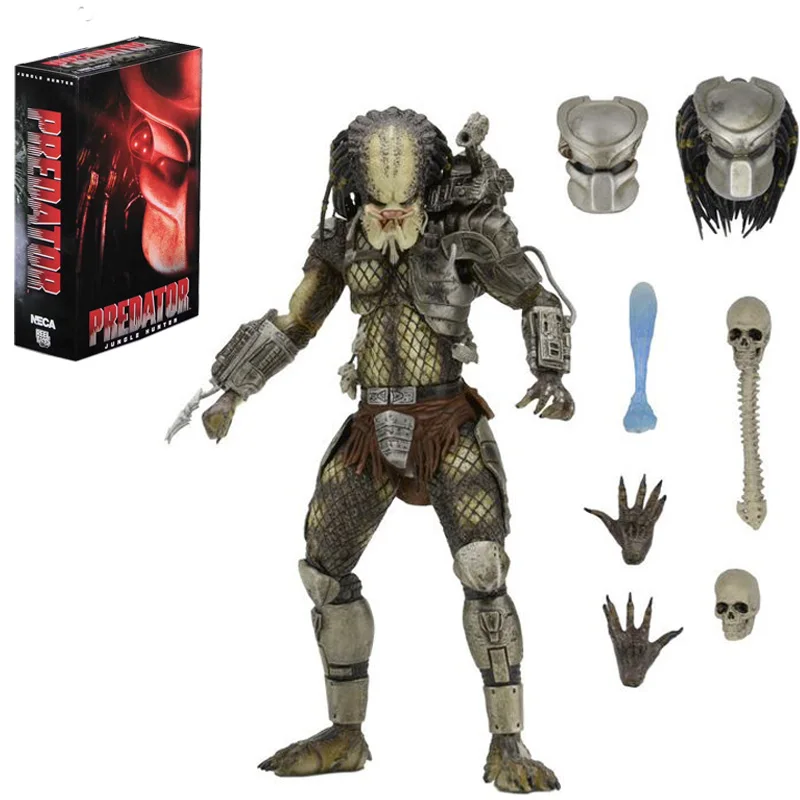 NECA фильм AVP сет инопланетяне и хищник джунглей ПВХ фигурка Коллекционная модель