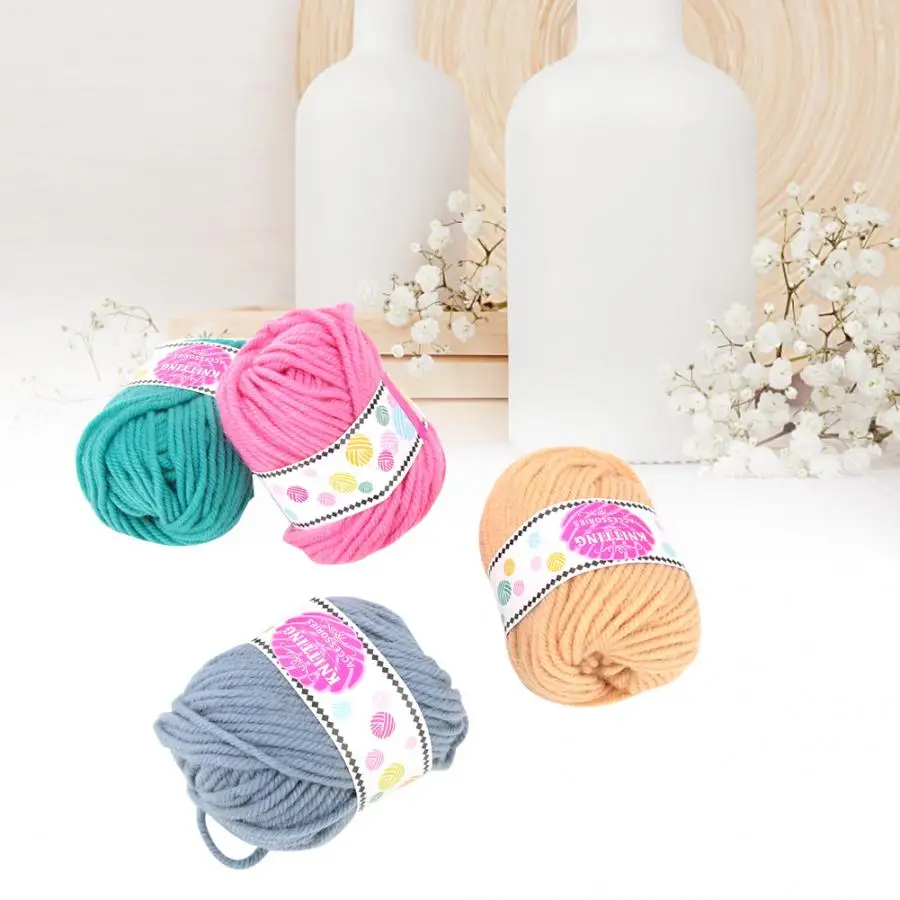 Пряжа &quotсделай сам&quot шерсть вязание крючком грубая акриловая пряжа для вязания