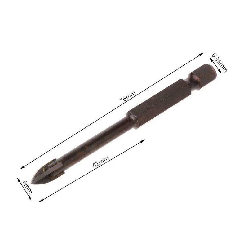 Сверло из карбида вольфрама и стекла твердосплавная насадка с 4 режущими