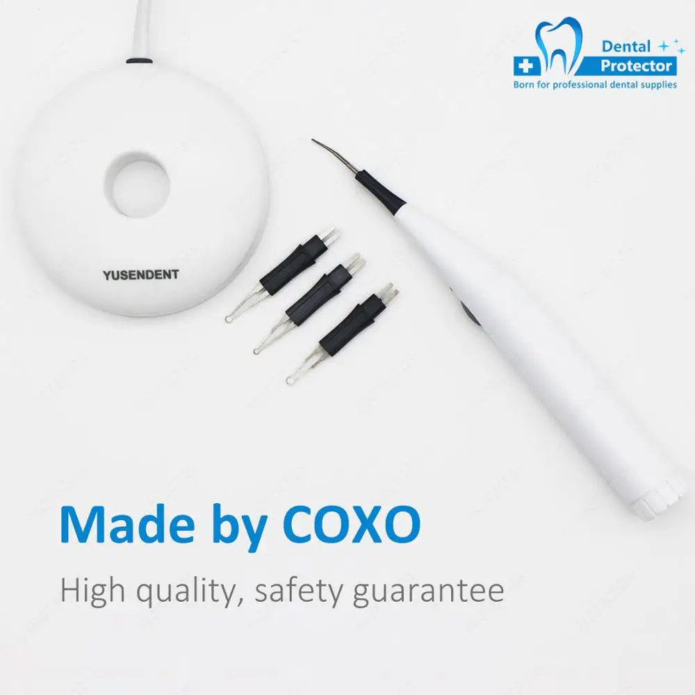 COXO YUSENDENT C-Blade Gutta Cutter 4 Tips Стоматологическая гуттаперча зуб Endo Gutta Percha растворенный Выключатель Резак