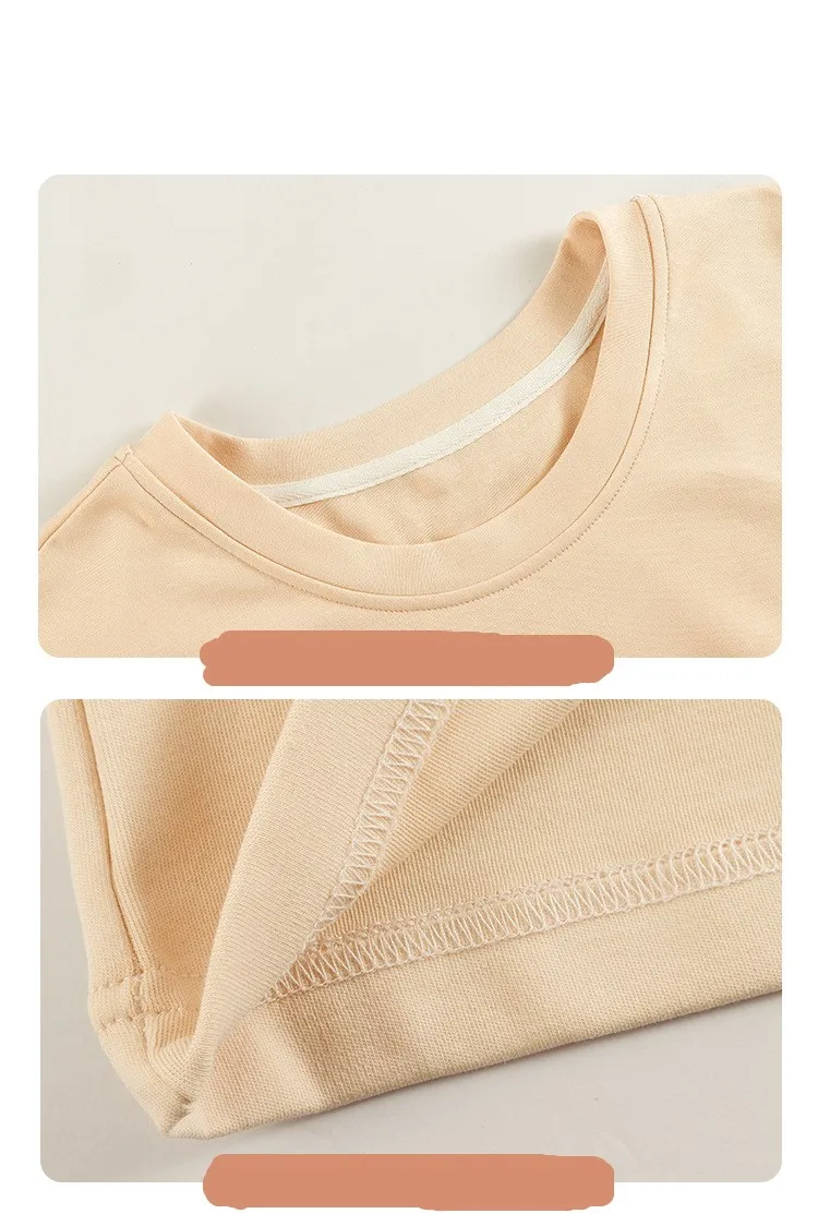 

XIFER Autumn and Winter Couples Cotton Pajamas Round Neck Casual Long-sleeved Pullover Home Service Sleepwears Plus Size Pajamas