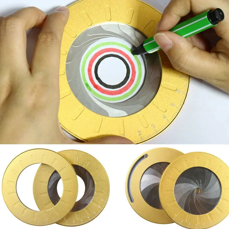 

Регулируемый круглый Циркулярный Инструмент Творческий измерения чертежная линейка кухонный инструмент