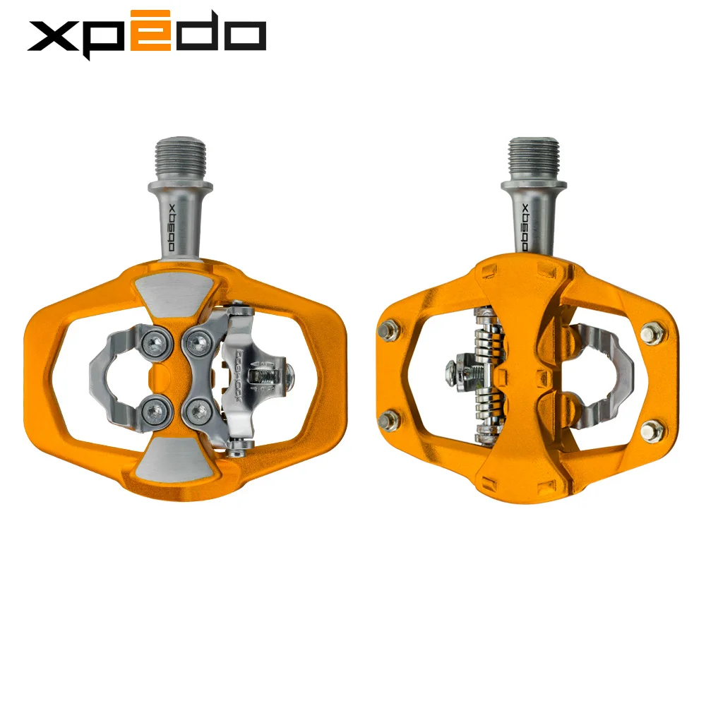 Wellgo Xpedo XCF12AC Ultralight 295g Mountain Bike Clipless Pedal with 3 Bearing High Strength Alloy MTB Self-Locking | Спорт и