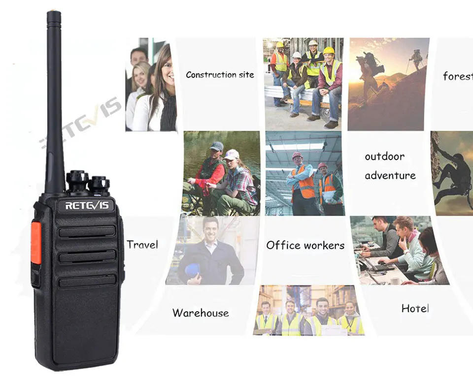 4 шт. PMR446 радио Retevis RT24 рация PMR без лицензии 0,5 Вт UHF 446 скремблер VOX Handy 2 способ радиостанции Comunicador