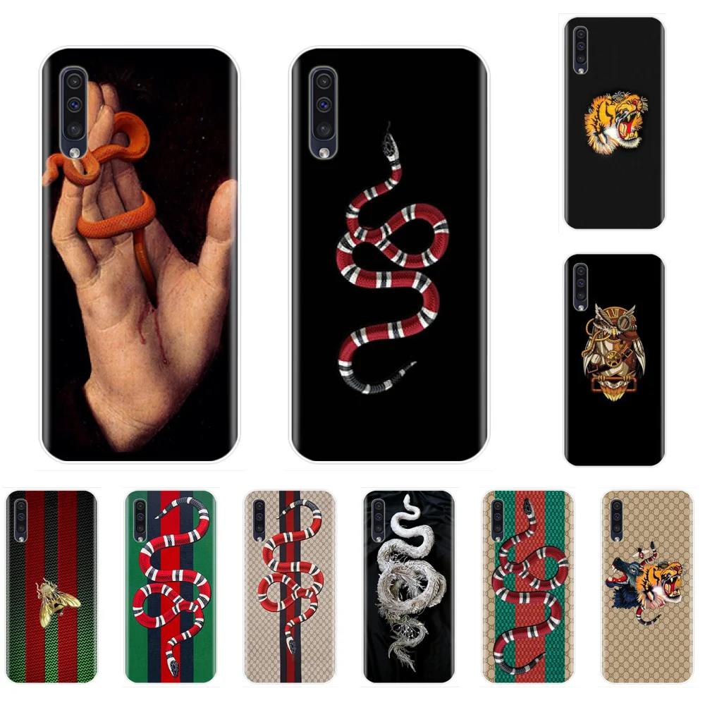 Змеиная картина леопардовая пчела DIY чехол для телефона с рисунком Samsung S7 S8 S9 S10 Edge