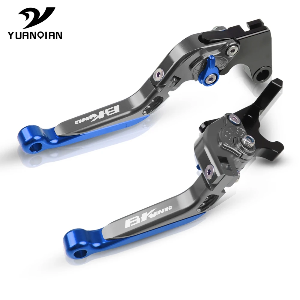 Motorcycle Clutch Brake Levers Aluminum Extendable Adjustable Foldable Accessories For Suzuki B-KING 2008-2012 2009 2010 | Автомобили и