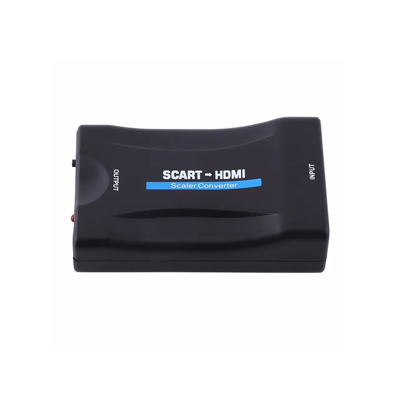 Высокое качество HD 1080P SCART К HDMI видео аудио высококлассный преобразователь