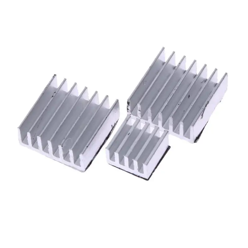 30 шт. Алюминий компьютер материнская плата радиатор с клейкой лентой Процессор GPU
