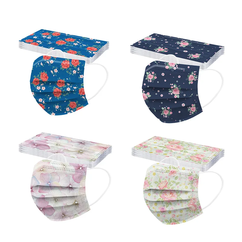 

30/50/100 шт., одноразовые маски для взрослых