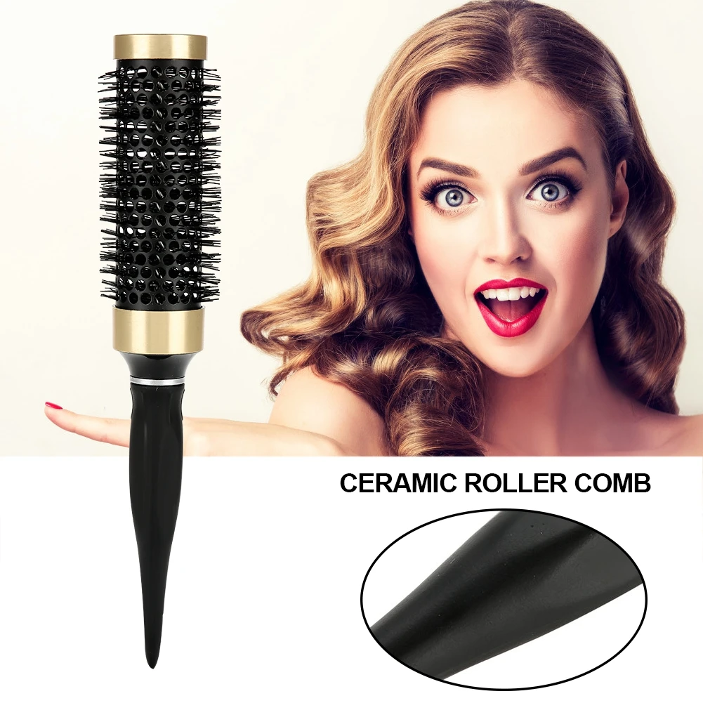 Расческа для волос 1 шт. Керамика нейлон вьющихся кисти анти статические Высокая