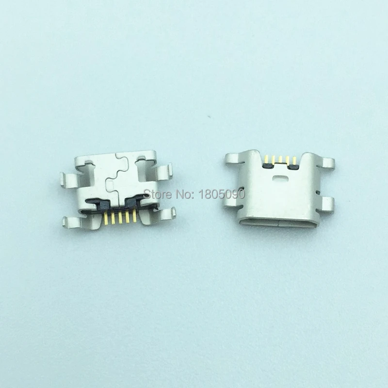 Мини разъем Micro USB 5pin 50 шт. порт для зарядки мобильного телефона ZTE Blade L2 S6 5 0 U807 N983 N807