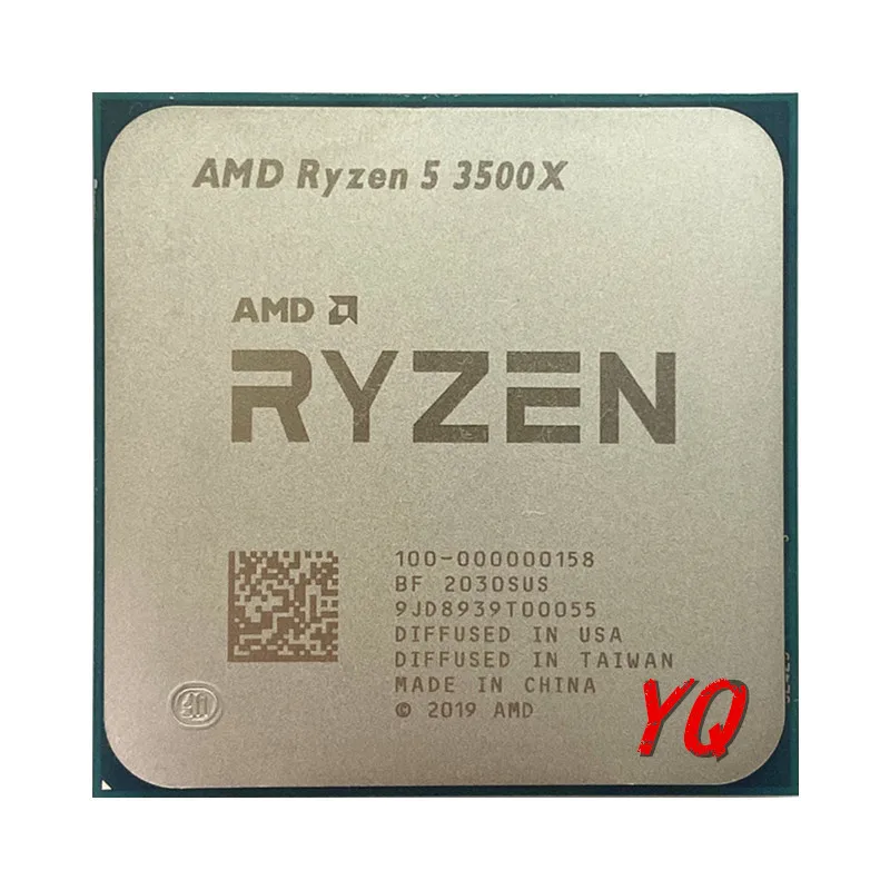 Б/у Процессор AMD Ryzen 5 3500X R5 3 6 ГГц шестиядерный шестипоточный процессор 7 нм 65 Вт L3 =